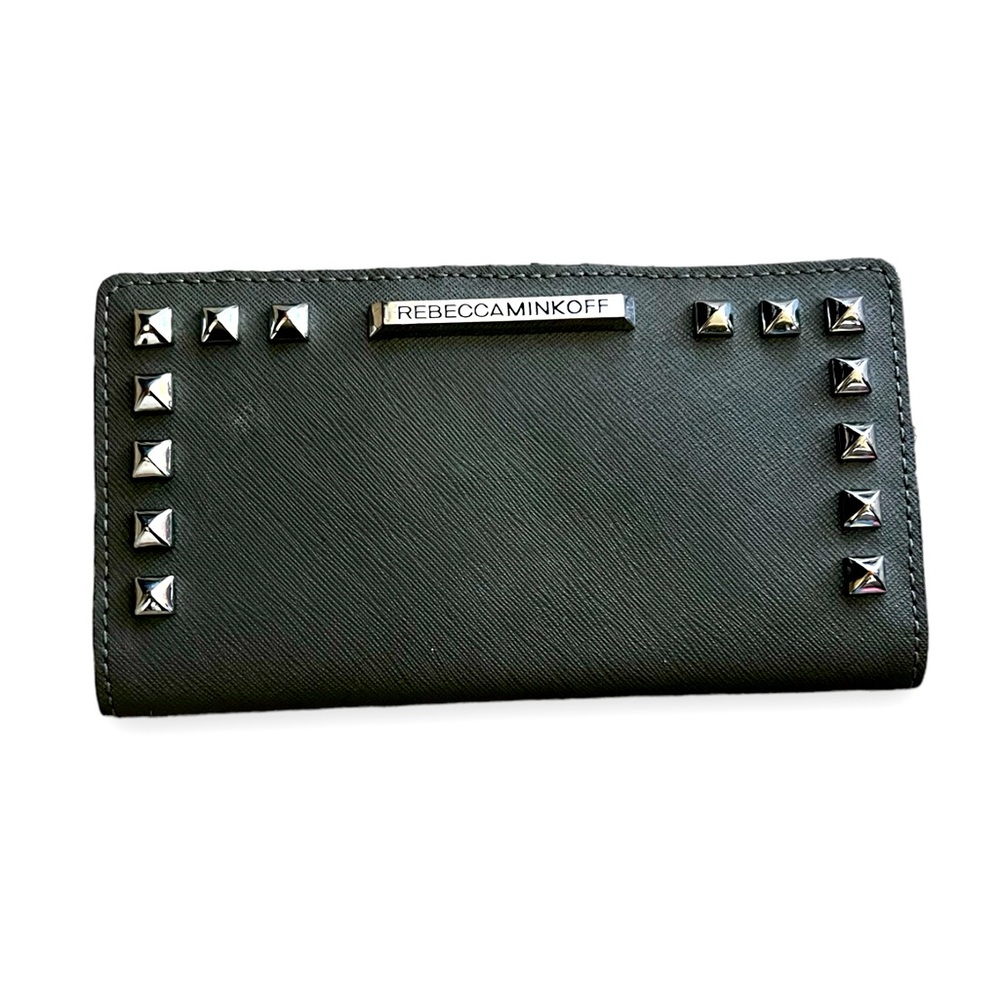 Rebecca Minkoff Studded Gray Wallet